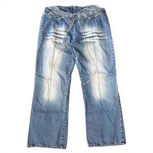 Vintage 1990s Prada archive laced capri Women jeans M
